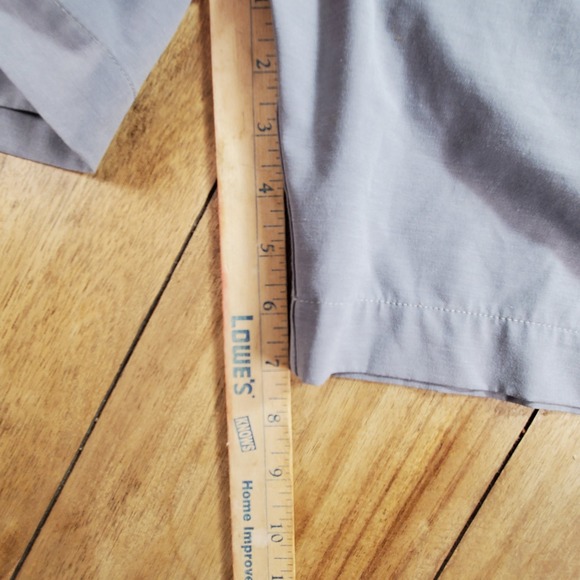 Faherty All Day Shorts Mens 33 Grey Hybrid Quick Dry Stretch MSC0013 - Picture 2 of 10